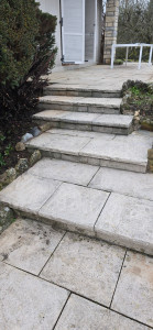 Photo de galerie - Nettoyage terrasse Haute pression + anti mousse 