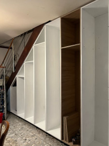 Photo de galerie - Dressing sur mesure en MDF