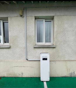 Photo de galerie - Installation Borne de recharge électrique IRVE