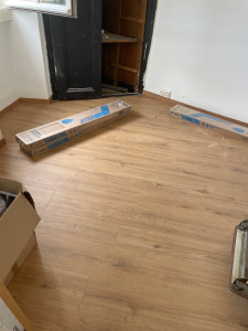 Photo de galerie - Pose de parquet - Revêtement de sol