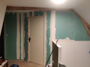 Photo de galerie - Placo et bandes