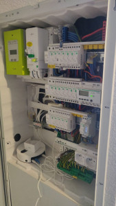 Photo de galerie - Cablage de différentiels, mise en service reseau, ethernet