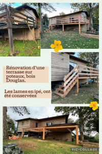 Photo de galerie - Rénovation d’une terrasse 