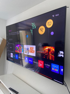 Photo de galerie - Installation TV fixation murale 