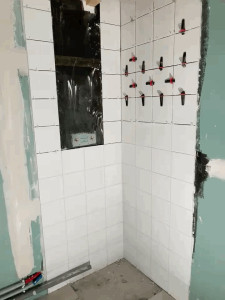 Photo de galerie - Carrelage pour une douche 