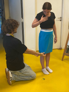 Photo de galerie - Essayage et retouche d’une toile de  jupe de base