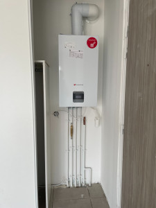 Photo de galerie - Installation chauddiere gaz
