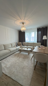 Photo de galerie - • montage canapé IKEA - pose de moulures - montage table à manger et chaises et table base - installation lustre - fixation tringles rideaux 