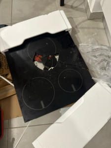 Photo de galerie - Changement de plaque de cuisson 