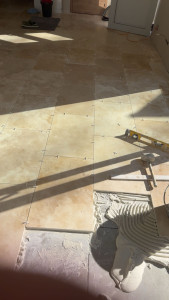 Photo de galerie - Travertin carrelage