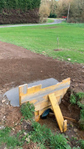 Photo de galerie - Création tête de buse en béton