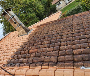 Photo de galerie - Netoyage peinture  et applications hydrofuge 