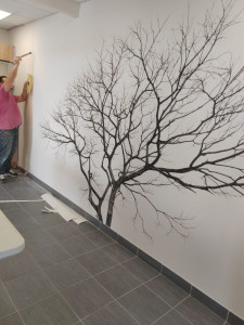 Photo de galerie - Peinture - Tapisserie