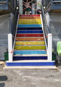 Photo de galerie - Escalier de entré Bar 

