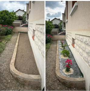 Photo de galerie - Création de massifs