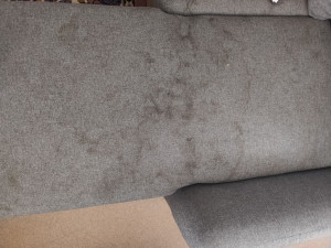 Photo de galerie - Nettoyage canapé avant 