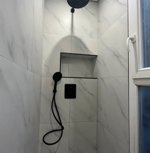 Photo de galerie - Installation douche complète 