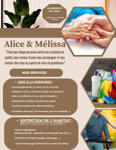 Photo de galerie - Parce que chaque personne mérite une assistance de qualité, nous sommes là pour vous accompagner et vous soutenir dans tous les aspects de votre vie quotidienne.