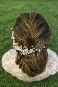 Photo de galerie - Chignon mariage 