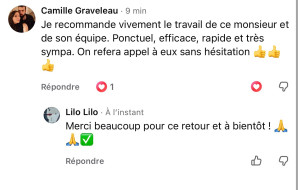 Photo de galerie - Retour client 