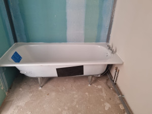 Photo de galerie - Installation baignoire