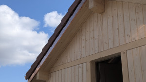 Photo de galerie - Bardage pour garage