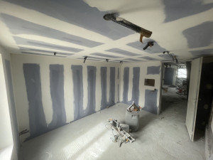 Photo de galerie - Placo avec bandes