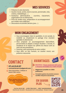 Photo de galerie - Flyer de présentation Verso