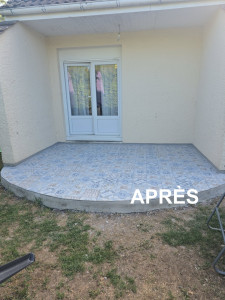Photo de galerie - Pose carrelage après 