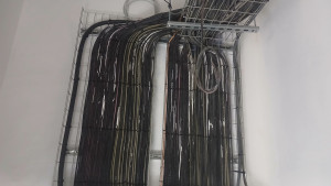 Photo de galerie - Installation chemin de câbles 