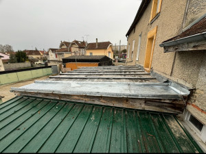 Photo de galerie - étanchéité sur bandeau de rive