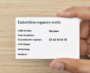 Photo de galerie - Carte de visite