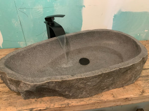 Photo de galerie - Vasque en pierre 