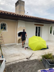 Photo de galerie - Aménagement d’une terrasse avec ravalement 