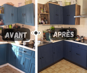 Photo de galerie - Rénovation meuble cuisine