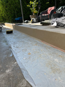 Photo de galerie - Reprises d’enduit 