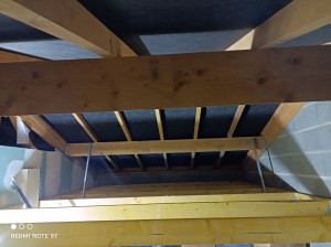 Photo de galerie - Installation d'un plancher mezzanine dans un garage 
