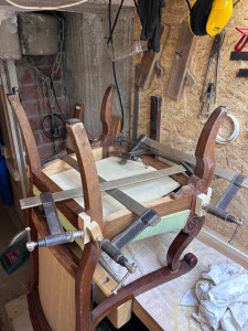 Photo de galerie - Restauration fauteuil ancien