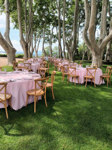 Photo de galerie - Mise en place de la salle 