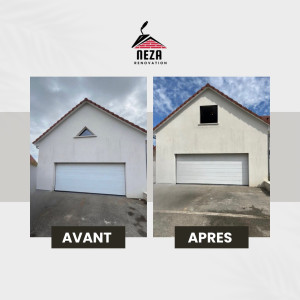 Photo de galerie - Agrandissement d’une fenêtre existante avec ouverture du mur, modification de la maçonnerie et finitions propres.