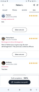 Photo de galerie - Déménageurs et aide au déménagement