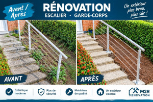 Photo de galerie - Rambarde et rénovation exterieure