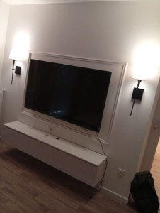 Photo de galerie - Deco mural tv 