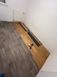 Photo de galerie - Pose de parquet 