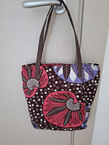 Photo de galerie - Création sac doublé avec fermeture