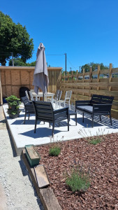 Photo de galerie - Terrasse réalisé cette été 
