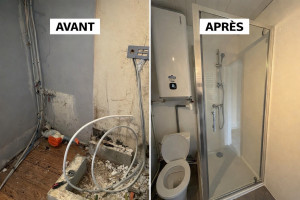 Photo de galerie - Rénovation complète d’une salle de bain 