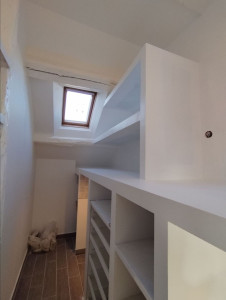 Photo de galerie - Dressing sur mesure en placo 