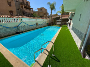 Photo de galerie - Pose de gazon synthétique 