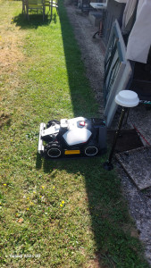 Photo de galerie - Installation de robot tondeuse 